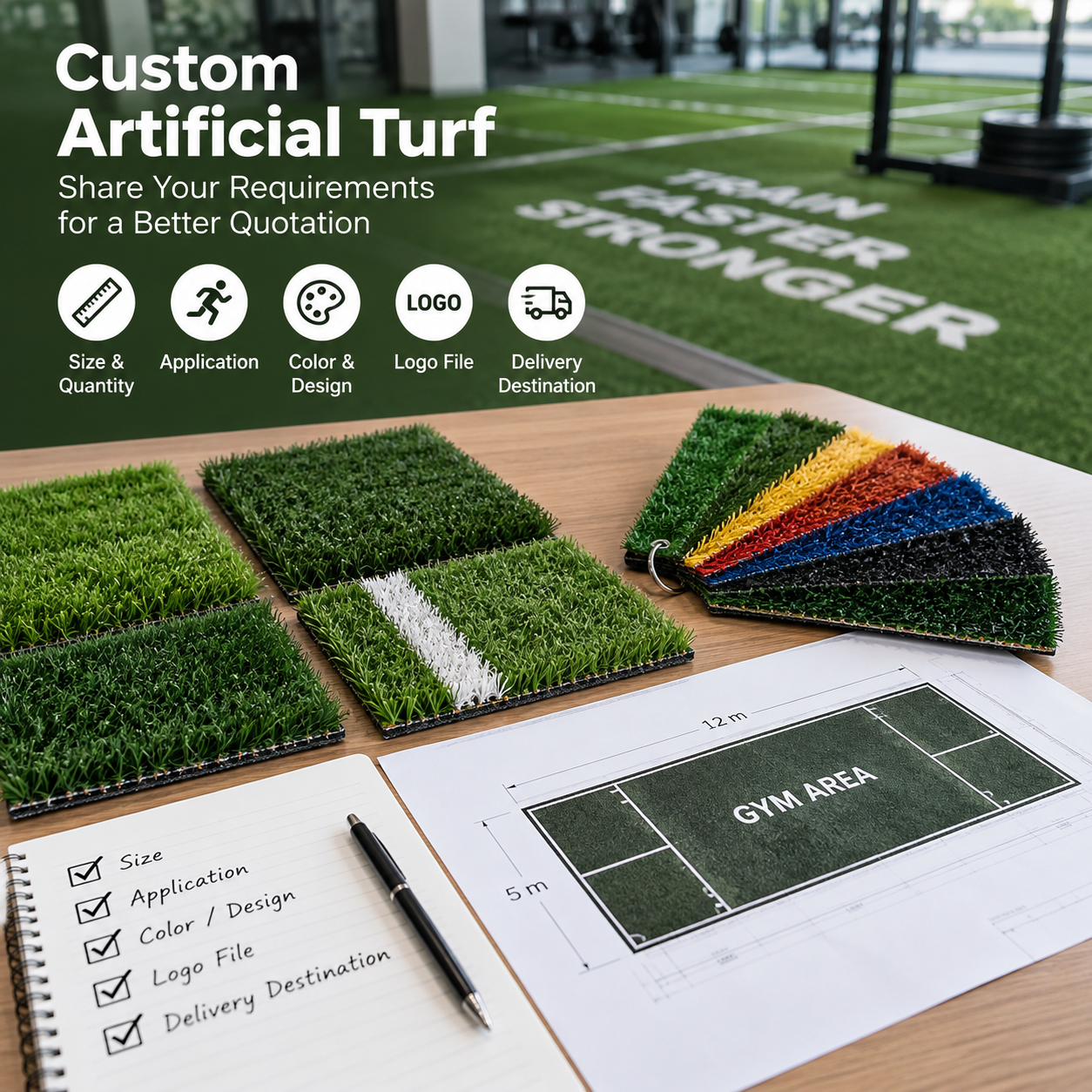 What Information Should You Send When Requesting Custom Artificial Turf?